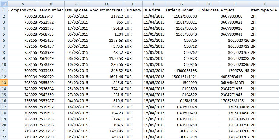 How To Create Your Csv Files With Excel 1801