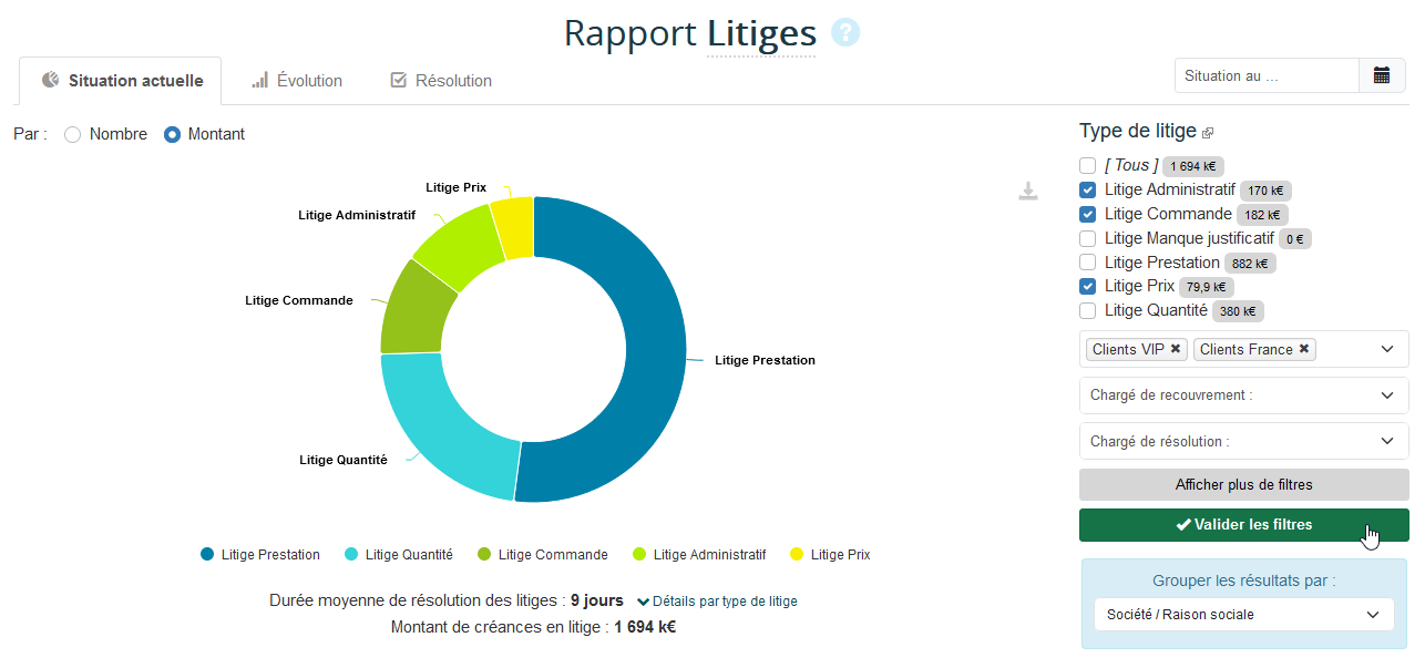 Recherche clients